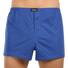 Férfi bő szárú boxeralsók Gino kék (75212-DBMDGM) XL férfi alsó