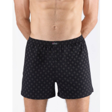 Férfi bő szárú boxeralsók Gino többszínű fekete (75211-MxCMxG) 3XL férfi alsó