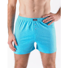 Férfi bő szárú boxeralsók Gino többszínű kék (75206-LZMMZM) 3XL férfi alsó
