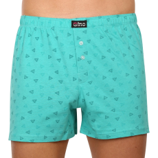  Férfi bő szárú boxeralsók Gino zöld (75185) XL
