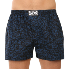 Férfi bő szárú boxeralsók Styx art klasszikus gumipánt Jáchym (A1851) XL férfi alsó