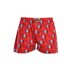  férfi bő szárú boxeralsók Styx art klasszikus gumipánt minták (A1659) XL