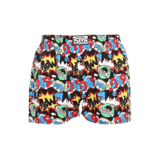férfi bő szárú boxeralsók Styx art klasszikus gumipánt nagyméretű omg (E1456) 4XL férfi alsó