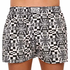  férfi bő szárú boxeralsók Styx art klasszikus gumipánt nagyméretű paradoxon (E1455) 4XL