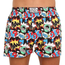 férfi bő szárú boxeralsók Styx art klasszikus gumipánt omg (A1456) XL férfi alsó