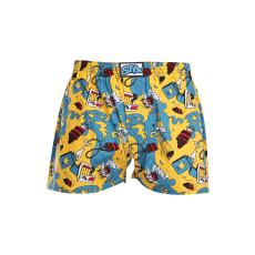  férfi bő szárú boxeralsók Styx art klasszikus gumipánt robbanás (A1750) XL
