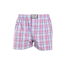 Férfi bő szárú boxeralsók Styx klasszikus gumipánt többszínű (A213) XL férfi alsó
