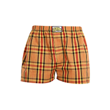  Férfi bő szárú boxeralsók Styx klasszikus gumipánt többszínű (A921) L férfi alsó