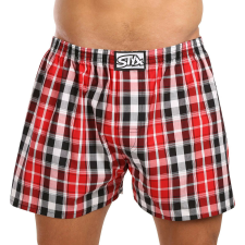Férfi bő szárú boxeralsók Styx klasszikus gumipánt többszínű nagyméretű (E1035) 4XL férfi alsó