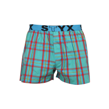 Férfi bő szárú boxeralsók Styx sportos gumipánt többszínben (B939) XXL férfi alsó