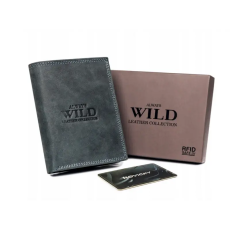  Férfi Bőr Pénztárca N4-P-Chm-0983 Black