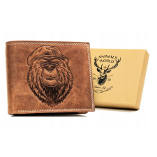  Férfi bőr pénztárca -N992-CHM-BEAR-2-1829 – Barna- pénztárca