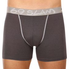Férfi boxeralsó 69SLAM fit bamboo plain (MBVPLN-DG) M férfi alsó