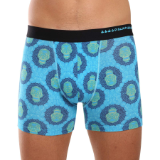 Férfi boxeralsó 69SLAM fit bambusz SKULL MANDALA (MPBSKM-BB) M férfi alsó