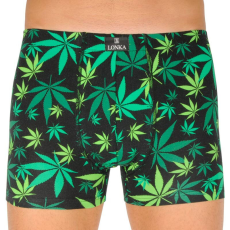  Férfi boxeralsó Lonka fekete (Kevin-grass) L