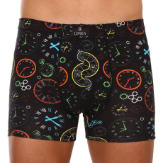  Férfi boxeralsó Lonka többszínű (Kevin-clock) XL