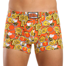  férfi boxeralsó Styx art klasszikus gumipánt méhek (Q1654) L