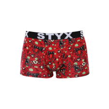  Férfi boxeralsó Styx art sport gumi túlméretezett zombi (R1451) 5XL férfi alsó