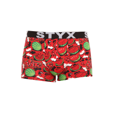 Férfi boxeralsó Styx art sportos gumipánt dinnyék (G1459) XL férfi alsó