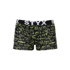  Férfi boxeralsó Styx art sportos gumipánt nagyméretű fizika (R1652) 5XL
