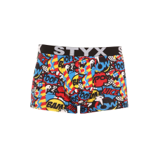 Férfi boxeralsó Styx art sportos gumipánt poof (G1153) XL férfi alsó