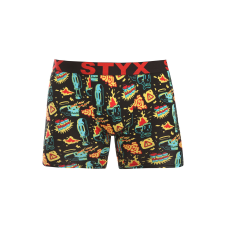 Férfi boxeralsó Styx hosszú art sportos gumipánt toohot (UN1458) XXL férfi alsó