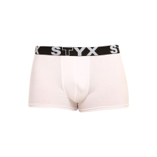  Férfi boxeralsó Styx sportos gumipánt fehér (G1061) XXL