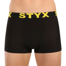  Férfi boxeralsó Styx sportos gumipánt fekete (G6960) XL