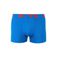  Férfi boxeralsó Styx sportos gumipánt kék (G967) XXL