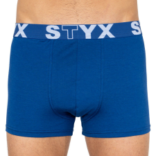 Férfi boxeralsó Styx sportos gumipánt nagyméretű sötétkék (R968) 3XL férfi alsó