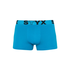  Férfi boxeralsó Styx sportos gumipánt világoskék (G969) XL