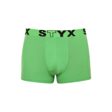  Férfi boxeralsó Styx sportos gumipánt zöld (G1069) S