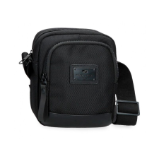 Férfi crossbody táska két rekesszel Pepe Jeans Blackmore, fekete , 7055242 kézitáska és bőrönd