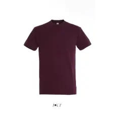  Férfi IMPERIAL környakas rövid ujjú pamut póló, SOLS SO11500, Burgundy-2XL férfi póló