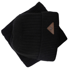  Férfi Kötött    Téli Szett Szín: Sötétszürke férfi sapka