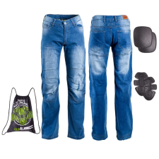 Férfi motoros farmer W-TEC Davosh XXL kék motoros nadrág