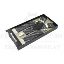  Férfi nadrágtartó - Fekete mintás ajándéktárgy