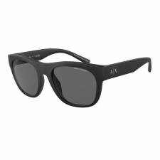  Férfi napszemüveg Armani Exchange AX4128 812287, fekete, téglalap alakú, 55 mm napszemüveg