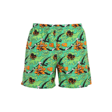 Férfi otthoni bő szárú boxeralsók zsebekkel Styx tropic (D1557) XXL férfi alsó