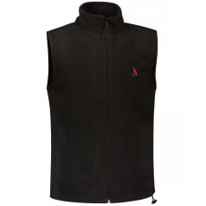  Férfi polár mellény ALTISPORT ALM002518 FEKETE ÉS PIROS méret: S