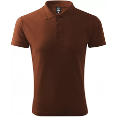  Férfi póló gallérral ALTISPORT NP/ALM302 CSOKOLÁDÉ méret: XXXL