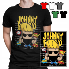 FÉRFI PÓLÓ - JOHNNY BRAVO VICCES MINTÁK - L férfi póló