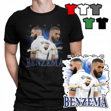 Férfi póló - Karim Benzema futballista - S férfi póló