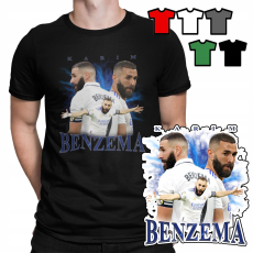  Férfi póló - Karim Benzema futballista - XS