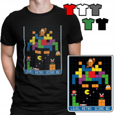  FÉRFI PÓLÓ - MARIO BROS GAME DESIGNS AJÁNDÉK - XXXL 3XL
