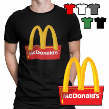  FÉRFI PÓLÓ - MCDONALDS VICCES MINTÁK AJÁNDÉK - L férfi póló