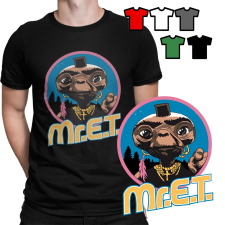 FÉRFI PÓLÓ - MR. E.T.ET VICCES MINTÁK - XL férfi póló