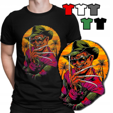  Férfi póló póló - Freddy Krueger HORROR - L