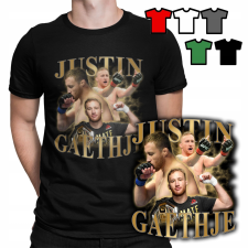 Férfi póló póló - Justin Gaethje BOKS MMA BOKS MMA WALKING CLASS - XS férfi póló