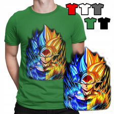 FÉRFI PÓLÓ PÓLÓ MINTÁK A VÁLASZTÁSOD SZERINT - DRAGON BALL ANIME - XS férfi póló